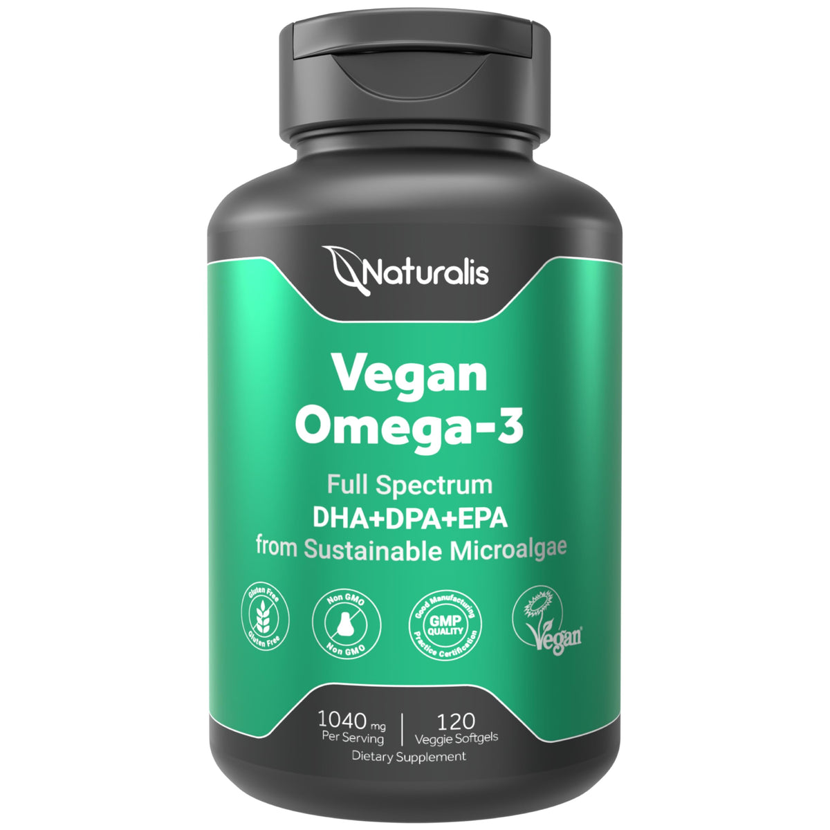 Naturalis Omega 3 Végétal 520mg 120 gélules souples en boîte
