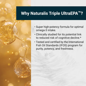 Naturalis UltraEPA 1000mg gélules molles ouvertes
