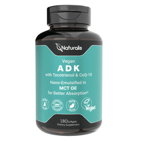 Naturalis Vegan ADK 180 gélules molles vue de face