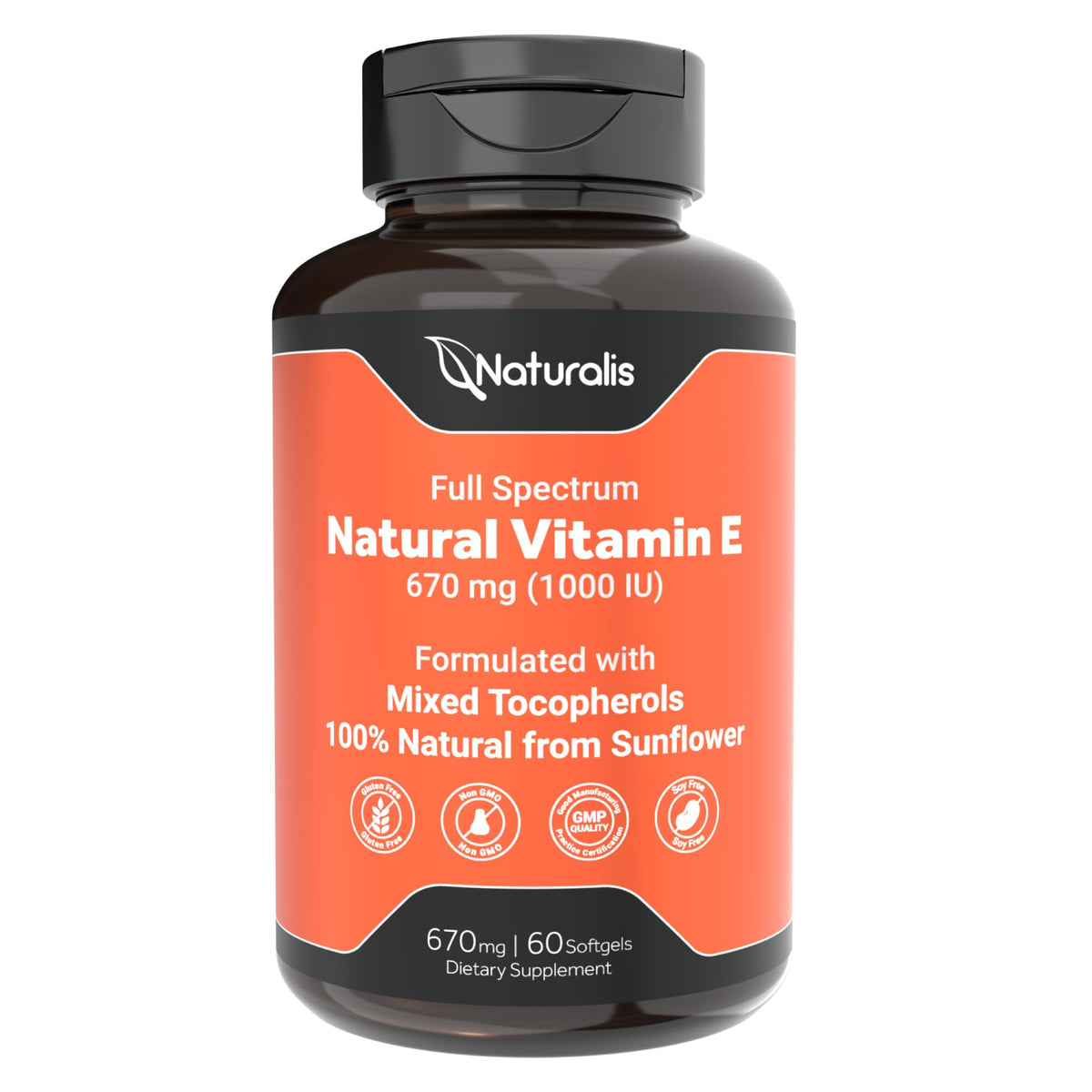 Naturalis Vitamine E 670mg gélules molles avant