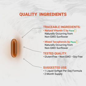 Naturalis Vitamine E 670mg gélules molles côté