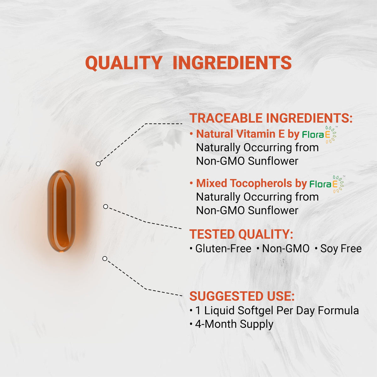 Naturalis Vitamine E 670mg gélules molles côté