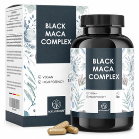 naturalkraft Complexe de Maca Noir Capsules vue de face