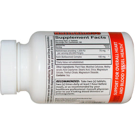 Naturally Vitamins Nattokinase 1500 FU étiquette et contenu
