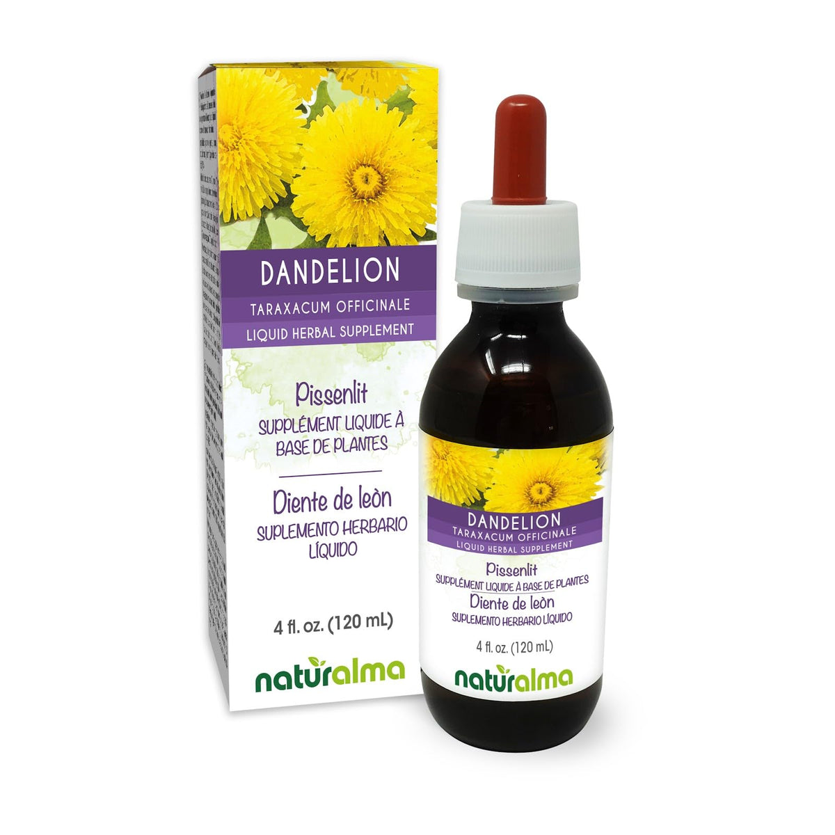 Naturalma Teinture de Pissenlit 4 fl oz vue de face