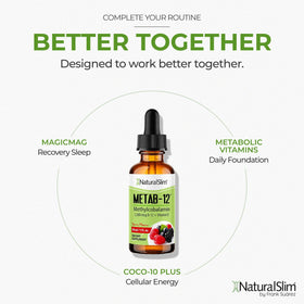 NaturalSlim B12 Liquide 30ml avec fruits frais