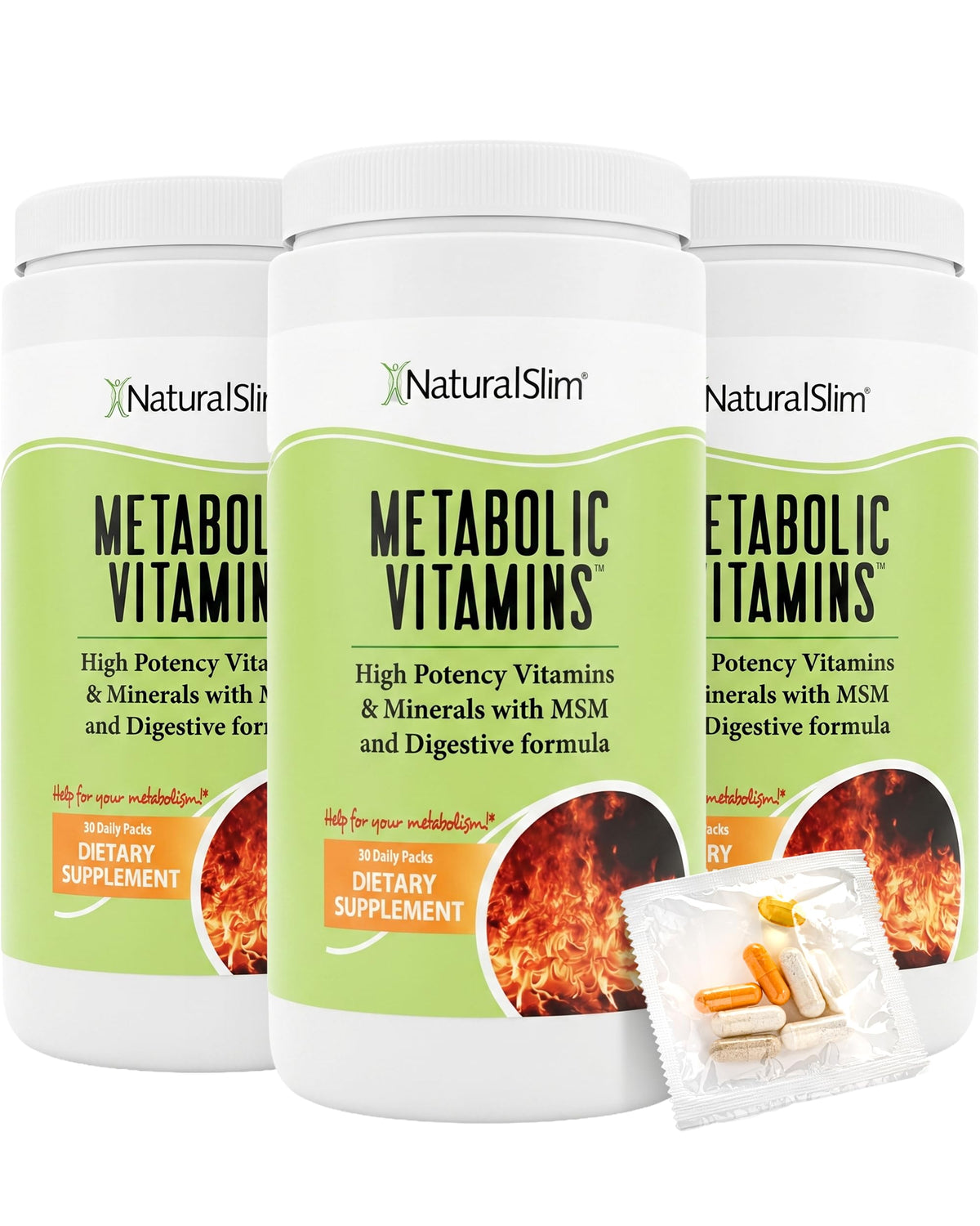 NaturalSlim Compléments Alimentaires Multivitamines boîte vue de face