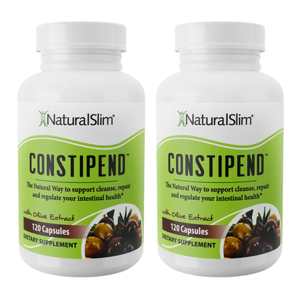 NaturalSlim Constipend 120 capsules végétales, vue de face