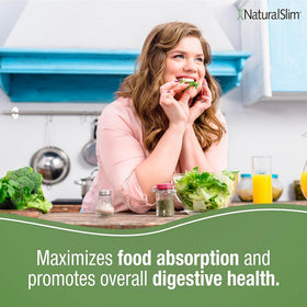 NaturalSlim Helpzymes capsules ouvertes avec contenu