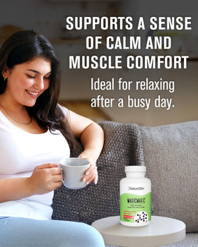 NaturalSlim MagicMag C capsules sur une table en bois