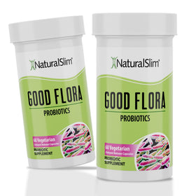 NaturalSlim Probiotic Formule Douce 60 Capsules Végétariennes, vue de face