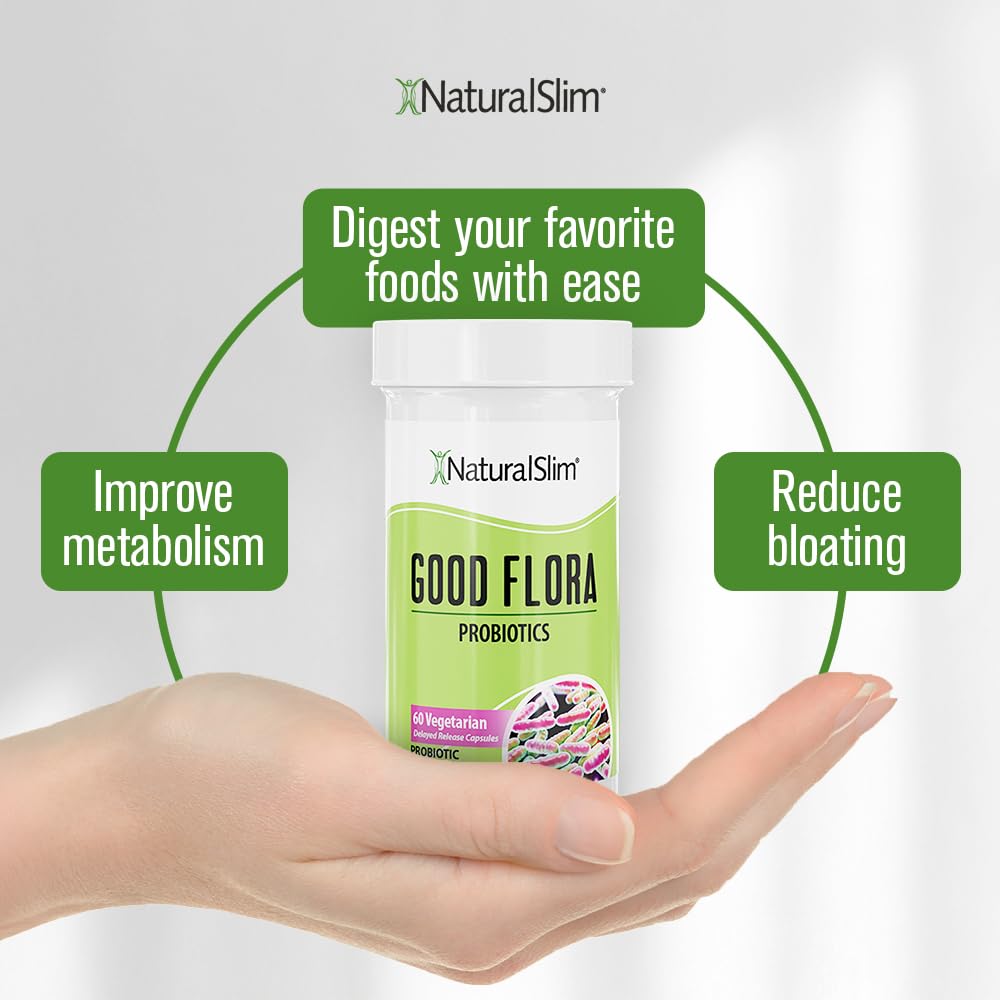 NaturalSlim Probiotic, vue de l'arrière de l'emballage