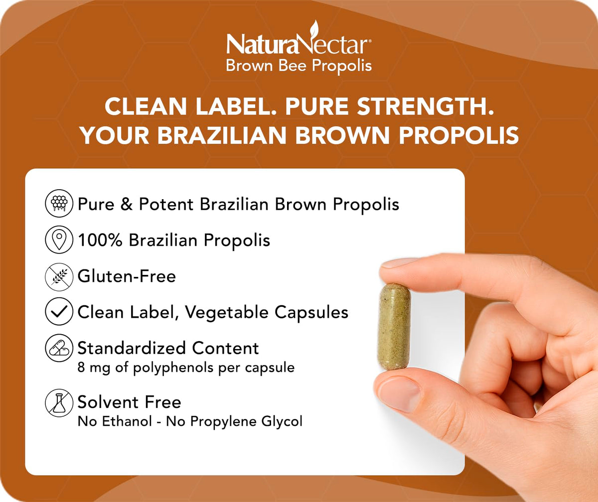 NaturaNectar Propolis Brun Brésilien emballage
