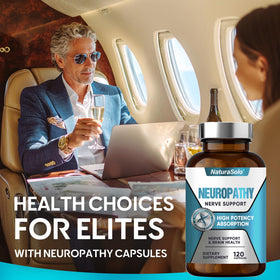 NaturaSolo Nerve Savior 600mg Acide Alpha-Lipoïque capsules à l'intérieur du flacon