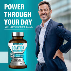NaturaSolo Soutien Nerveux 120 Capsules côté avec ingrédients