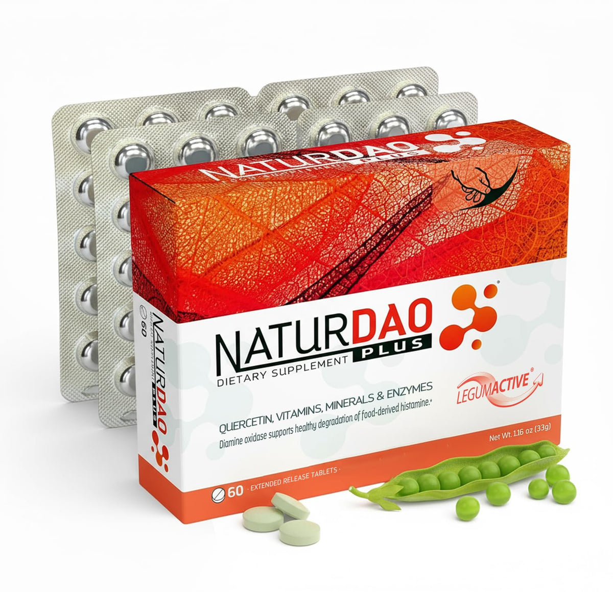 NATURDAOCOM DAO Enzyme 1 000 000 HDU boîte avant