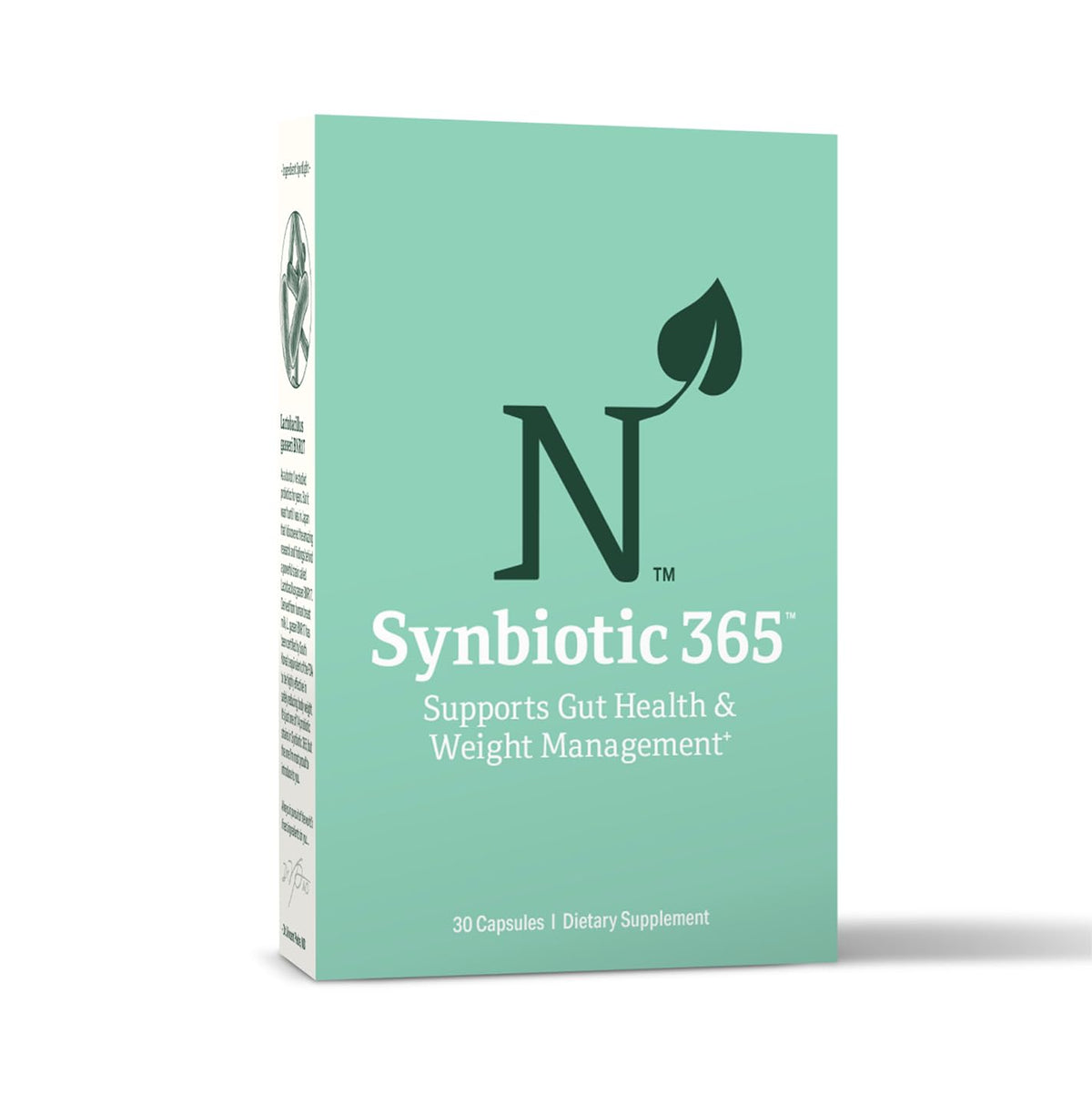 Nature M.D. Synbiotic 365 complément alimentaire 30 capsules vue de face