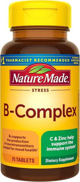 Nature Made B Complex avec Zinc, 150 comprimés, vue de face