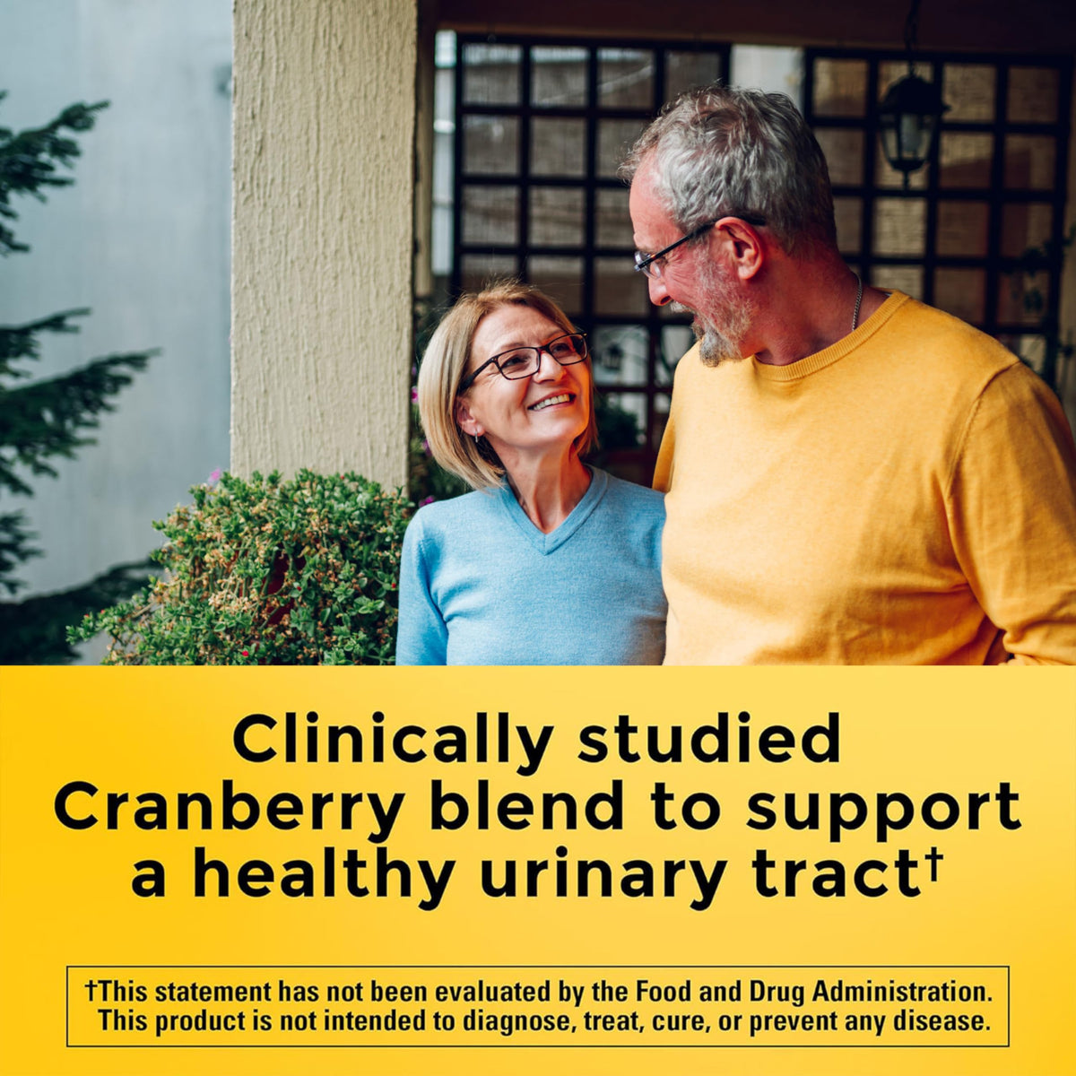 Nature Made Cranberry 500mg capsules side view