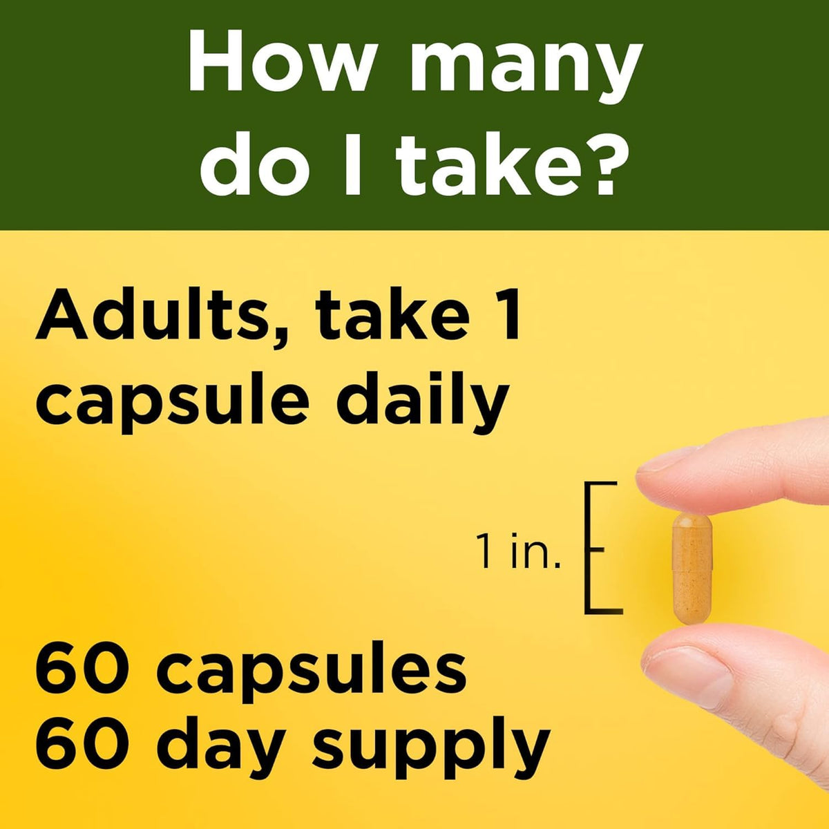 Nature Made Curcuma Curcumin 500 mg 60 Capsules avec son emballage
