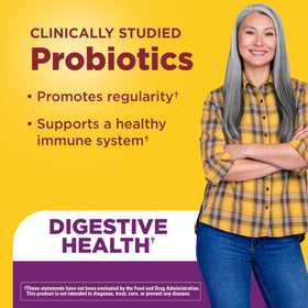 Nature Made Probiotiques Capsules 30 unités, capsules sur une surface blanche