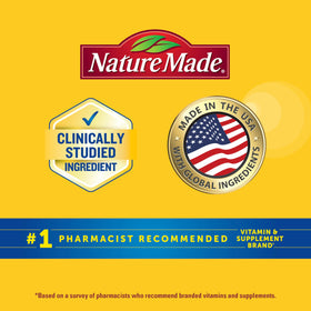 Nature Made Probiotiques Capsules 30 unités, flacon ouvert avec capsules visibles