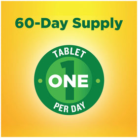 Nature Made Vitamine C 1000 mg comprimés sur une table