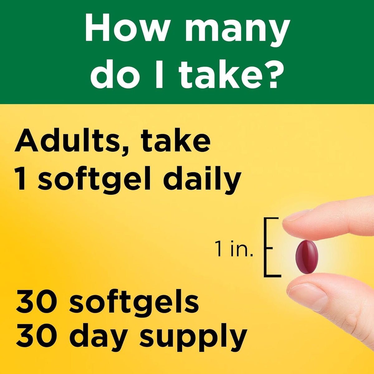 Nature Made Vitamine D3 K2 gélules molles sur fond blanc