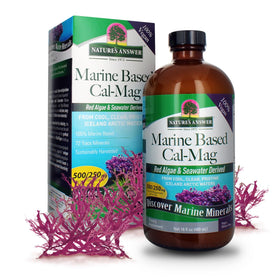 Nature's Answer Calcium Magnésium Marin 880g Vanille vue avant