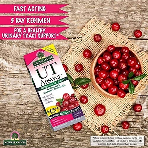 Nature's Answer Cranberry capsules avec des baies fraîches