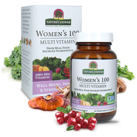 Nature's Answer Multivitamines 60 Capsules Végétariennes vue de face