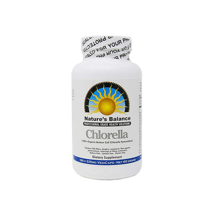 Nature's Balance Chlorella 180 capsules vue avant