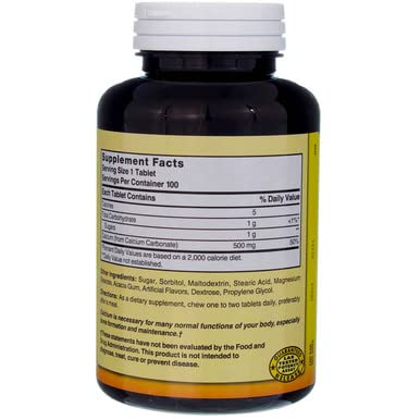 Nature's Blend Comprimés à Croquer Calcium Bavarian Cream 500 mg - ouverture de l'emballage