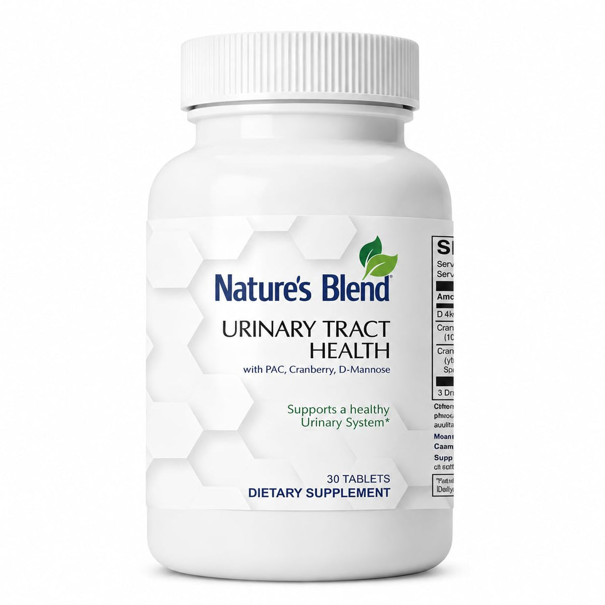 Nature's Blend D-Mannose 420mg comprimés face avant