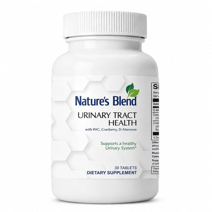 Nature's Blend D-Mannose 420mg comprimés face avant
