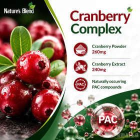 Nature's Blend D-Mannose contenant 30 comprimés