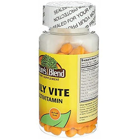 Nature's Blend Daily Vite Multivitamines avec ingrédients nutritionnels
