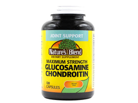 Nature's Blend Glucosamine Chondroitin 120 capsules vue avant