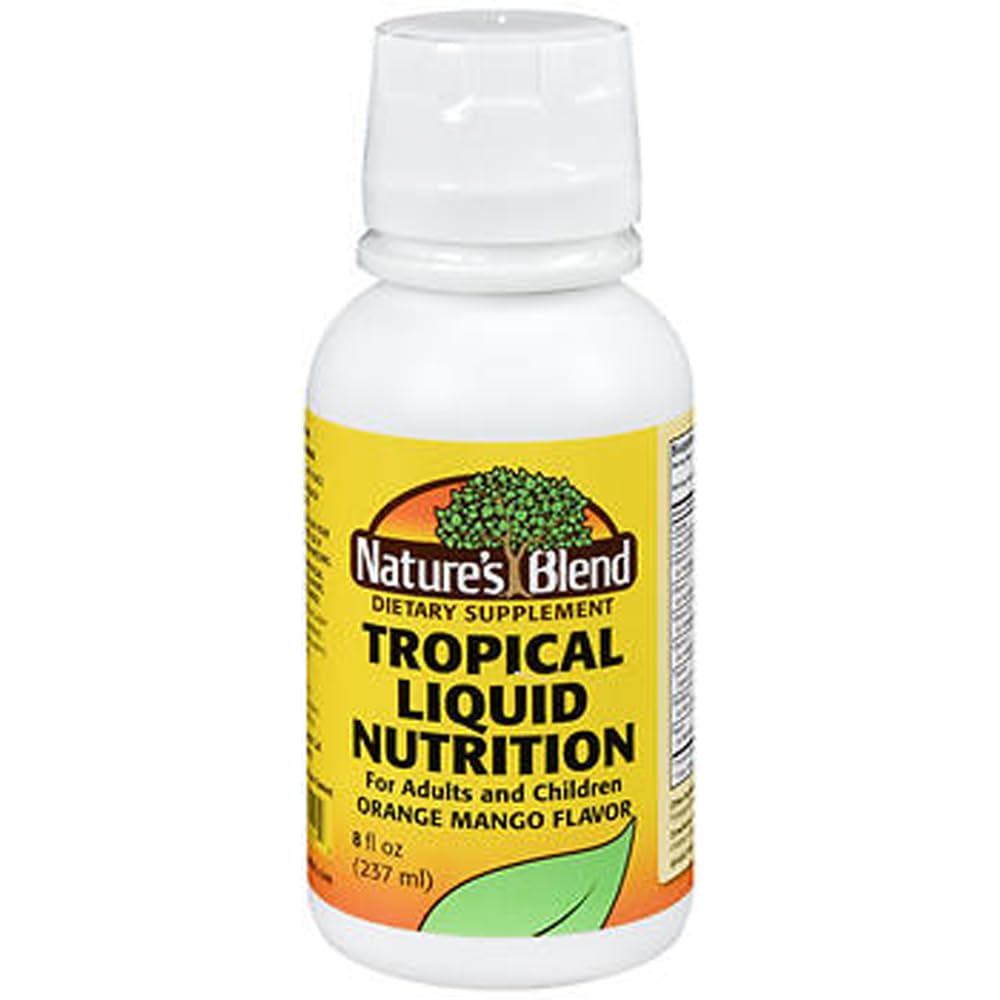 Nature's Blend Multivitamines Liquides Tropicales 240 ml vue avant