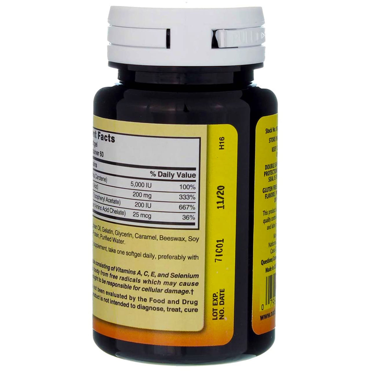 Nature's Blend Super Antioxidant Aces - informations nutritionnelles