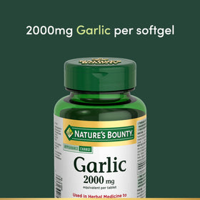 Nature's Bounty Ail 2000 mg, affichage de la taille des comprimés
