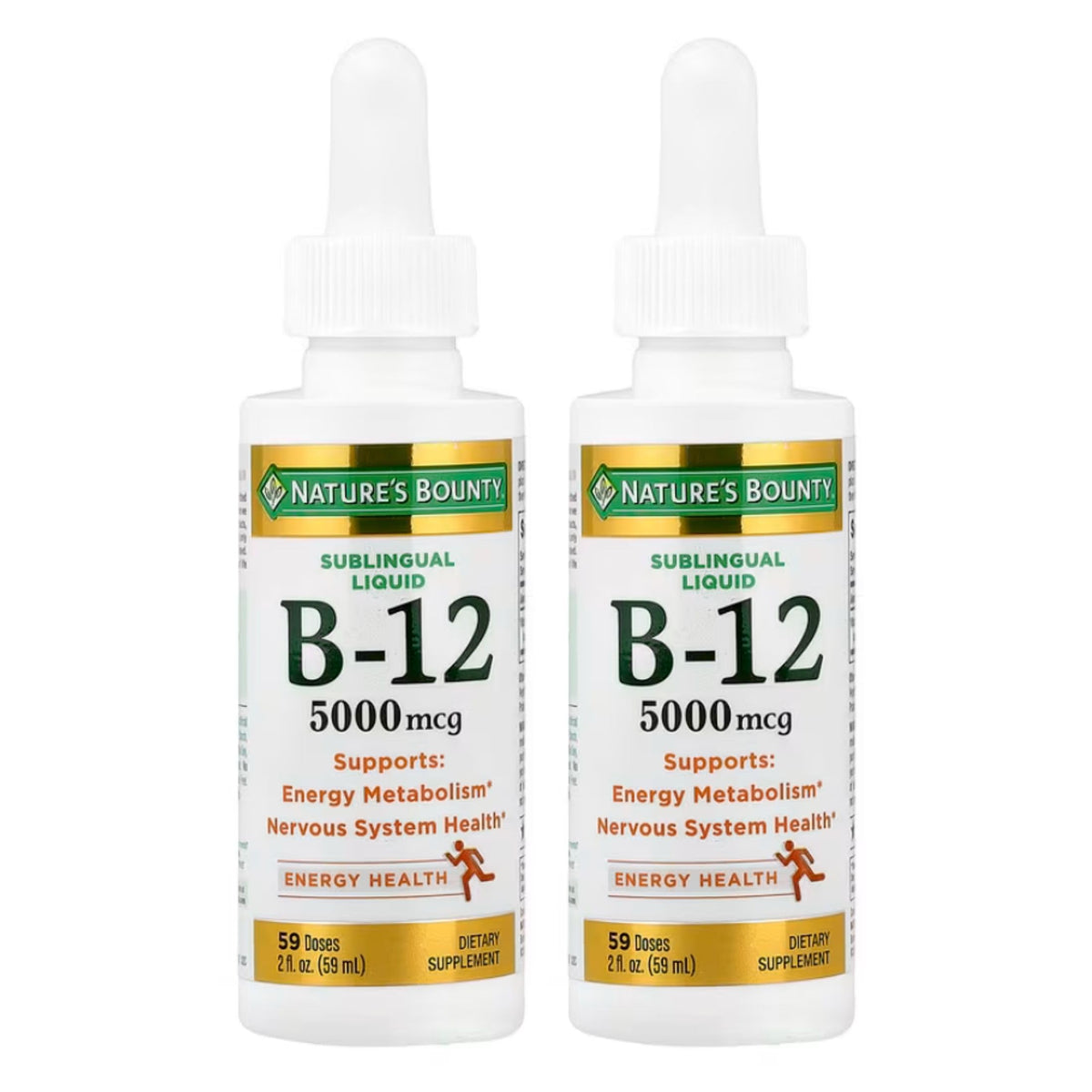 Nature's Bounty B12 Super Strength 5000mcg 2 Oz avant
