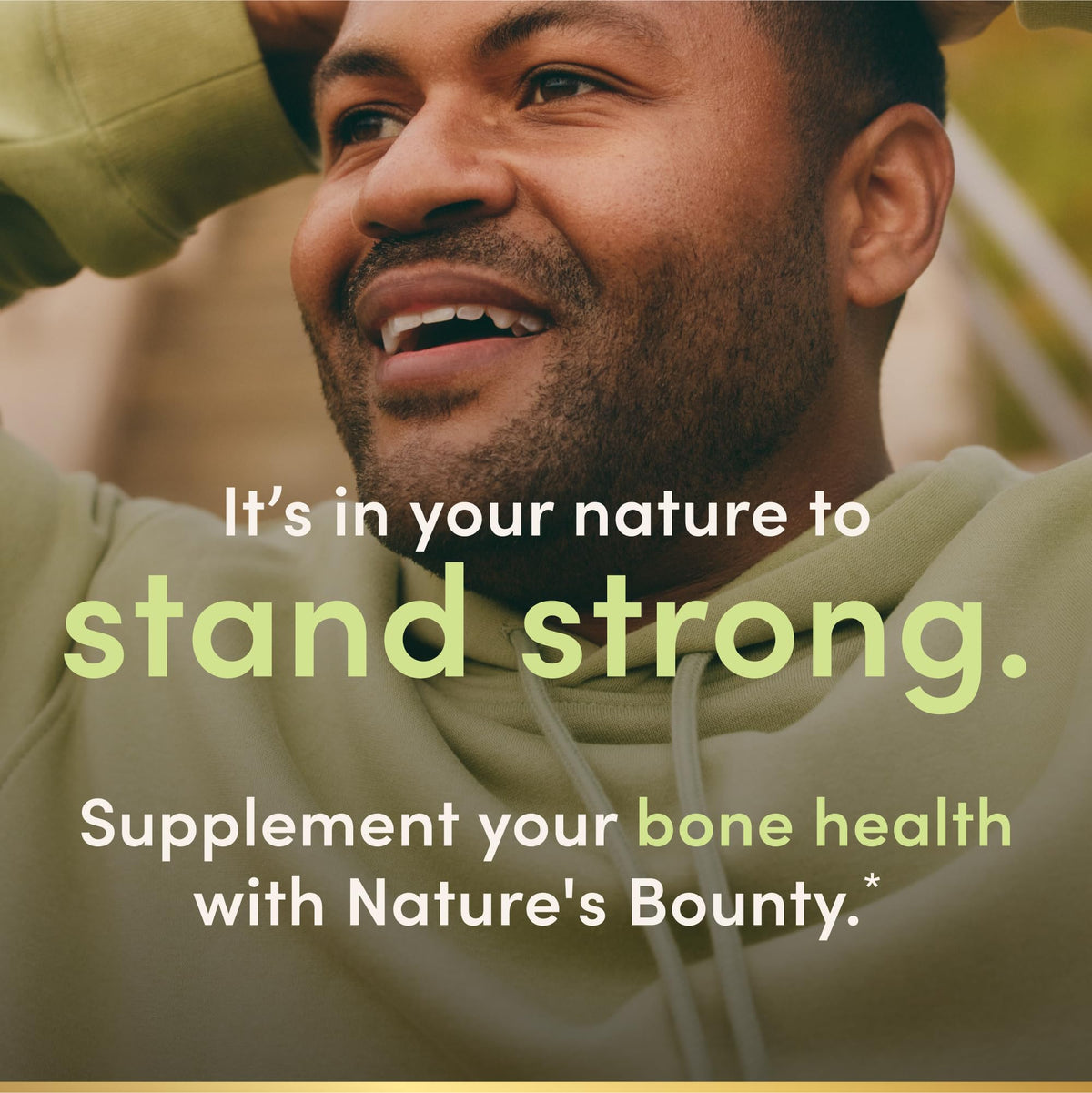 Nature's Bounty Calcium Plus 400 IU Vitamine D3, arrière de l'emballage