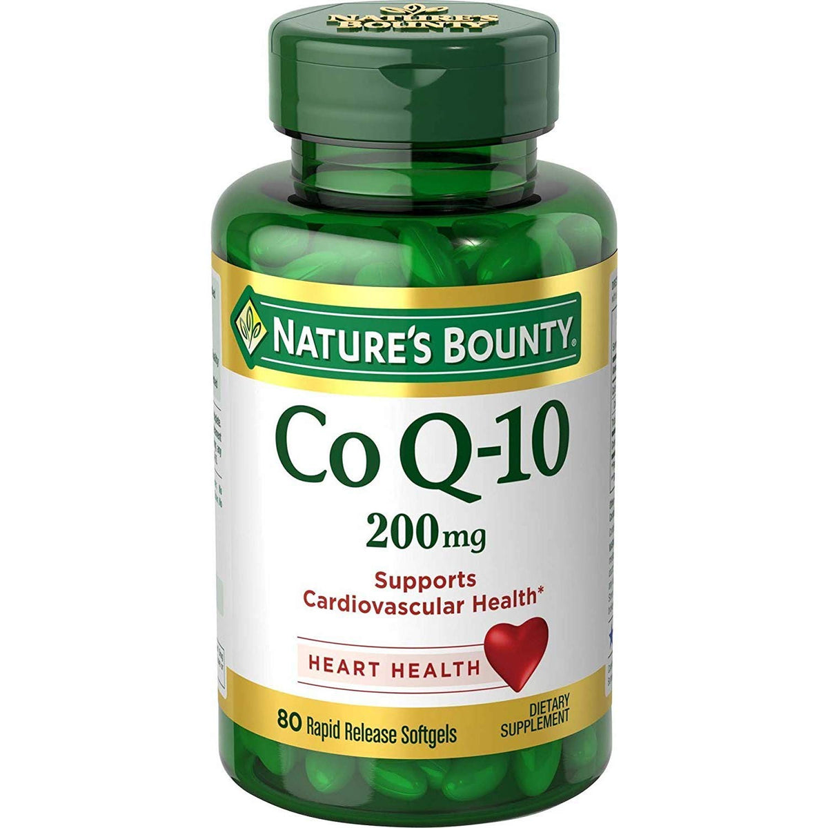 Nature's Bounty Co Q-10 200 mg gélules molles avant vue