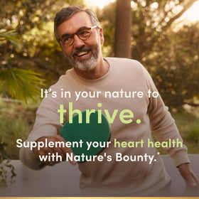 Nature's Bounty CoQ10, vue arrière de la bouteille
