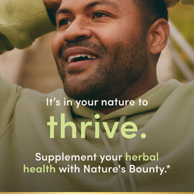 Nature's Bounty Horny Goat Weed 60 Capsules, côté droit