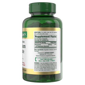 Nature's Bounty Magnésium Glycinate 240 mg en ambiance santé
