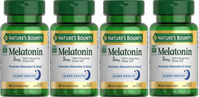 Nature's Bounty Melatonin 5 mg gélules softgels vue de face