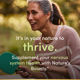 Nature's Bounty Niacine 500mg, capsules sur une table