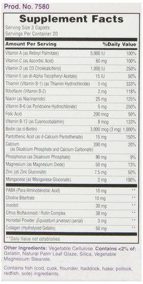 Nature's Bounty Optimal Solutions 120 comprimés côté